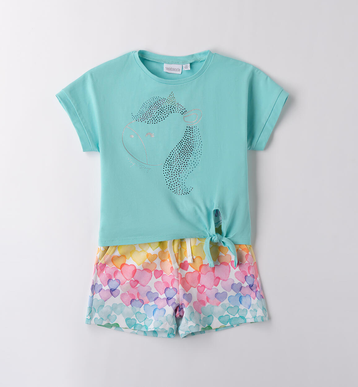 Completo bambina Sarabanda VERDE MENTA-4431 - 1870B23700