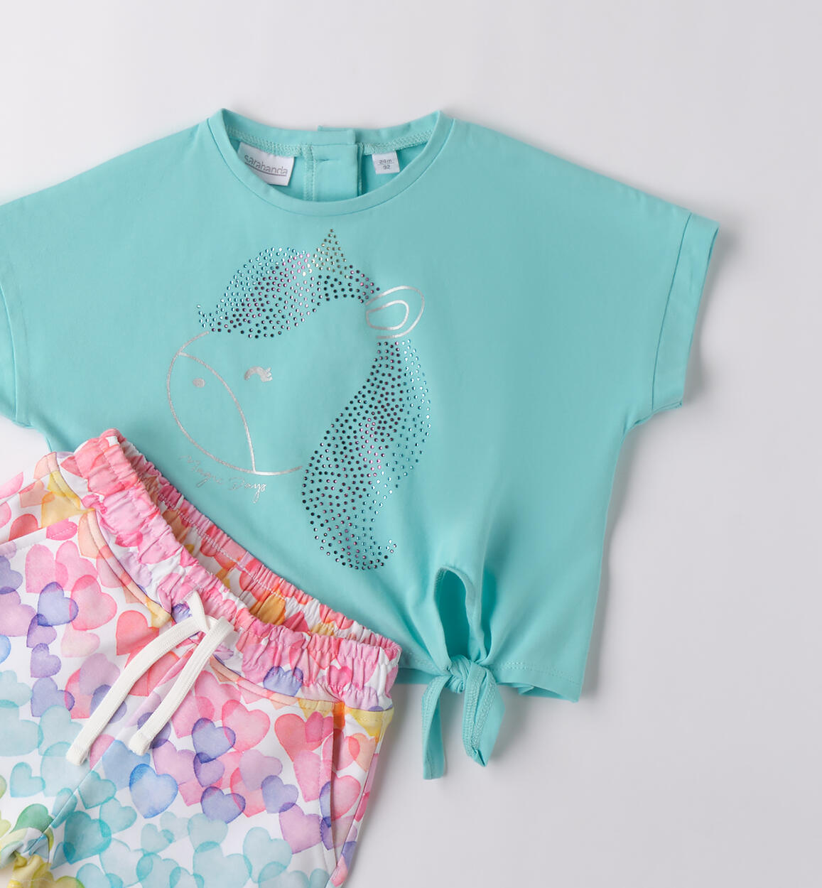 Completo bambina Sarabanda VERDE MENTA-4431 - 1870B23700