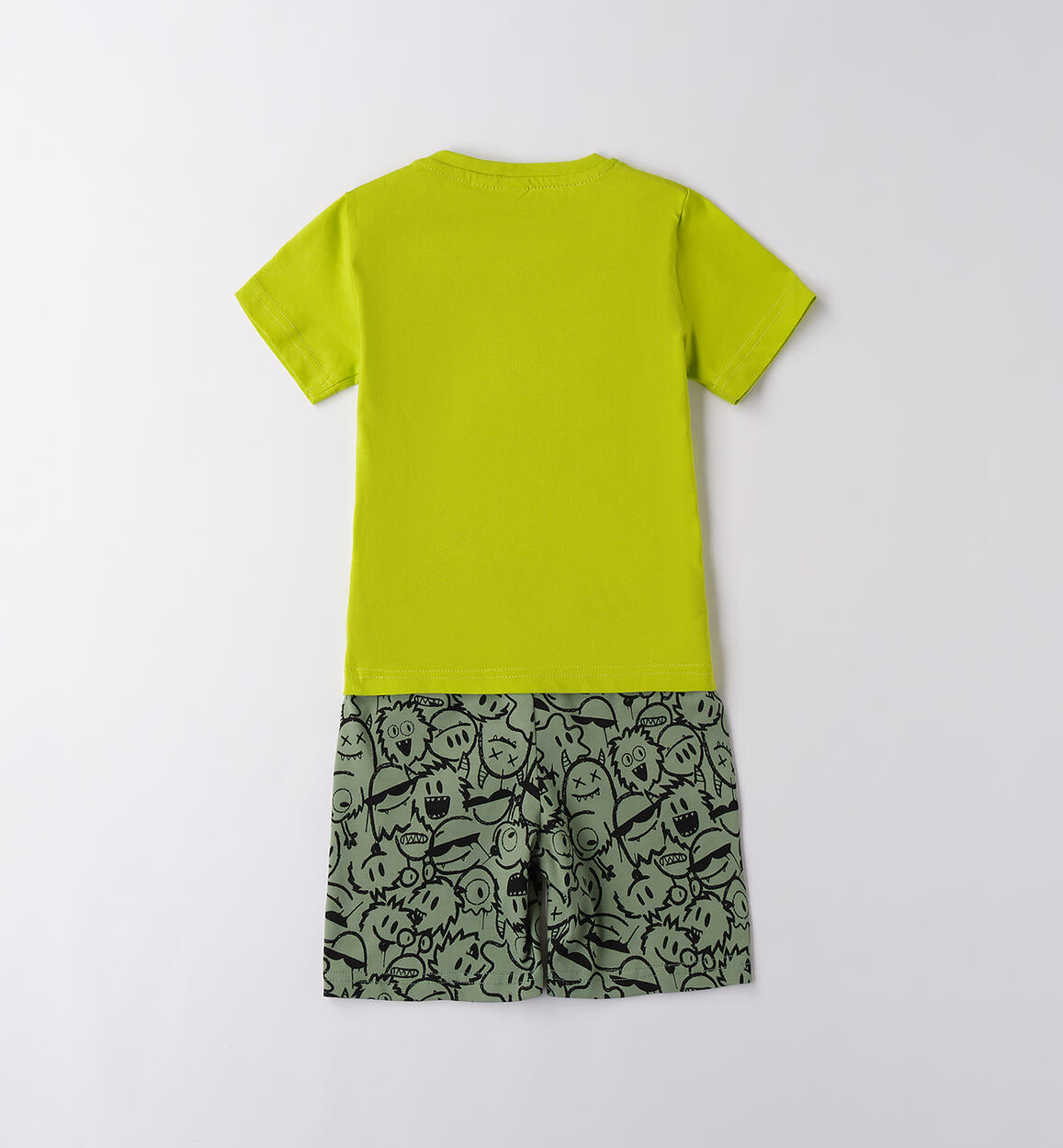 Completo bambino cotone VERDE-5237 - 1274B467G0