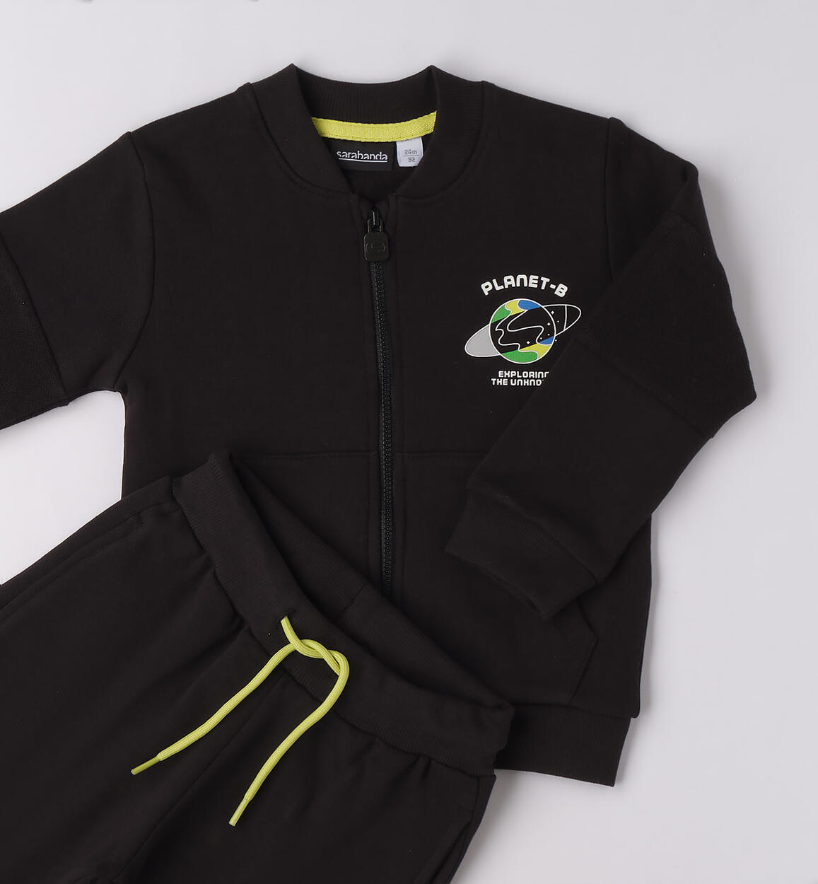 Completo bambino sportivo NERO-0658 - 1020F00800