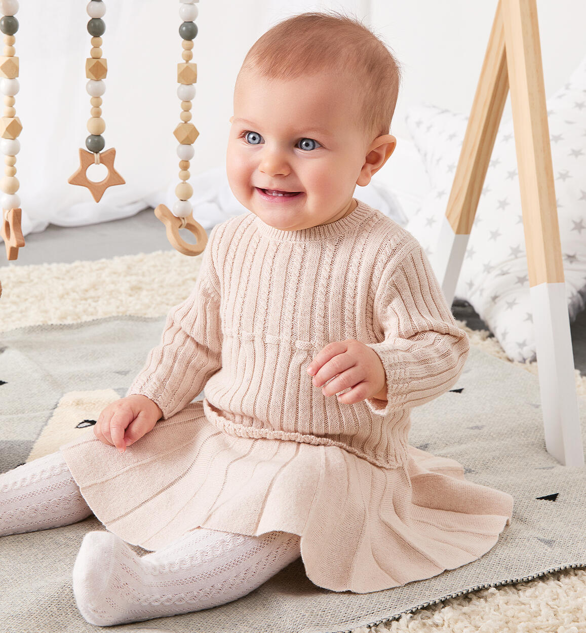 Completo bimba con gonna PANNA iDO