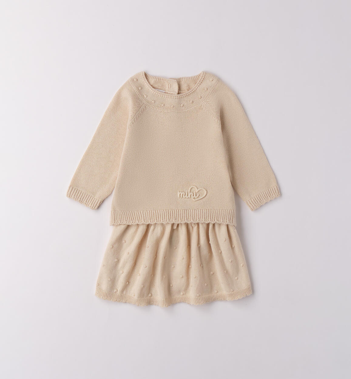 Completo bimba con gonna BEIGE iDO