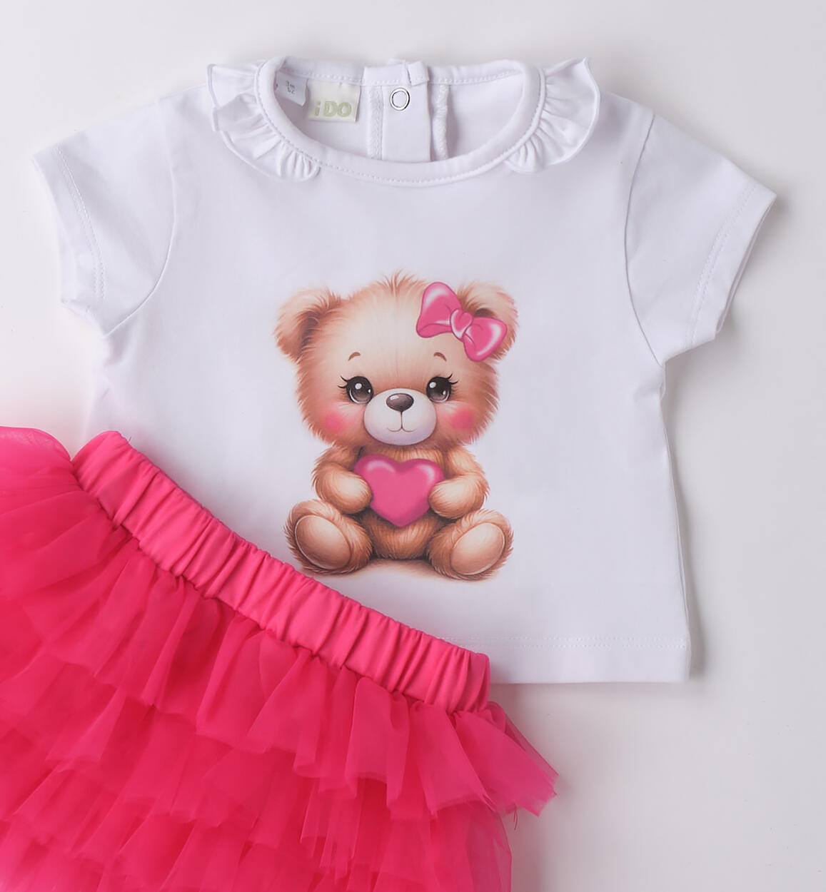 Completo bimba con gonna FUXIA-2432 - 0874B11700