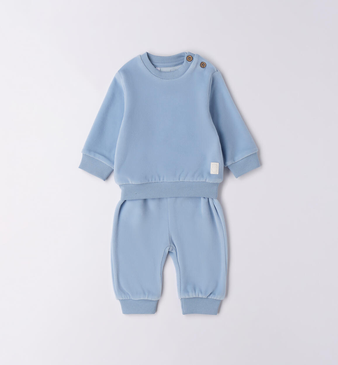 Completo bimbi modello unisex AZZURRO Minibanda