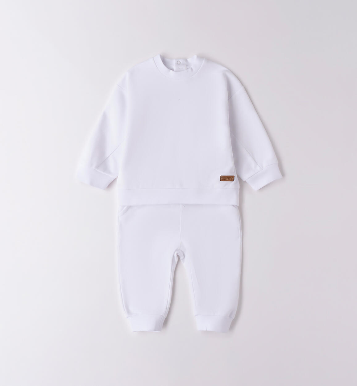 Completo bimbi unisex BIANCO Minibanda