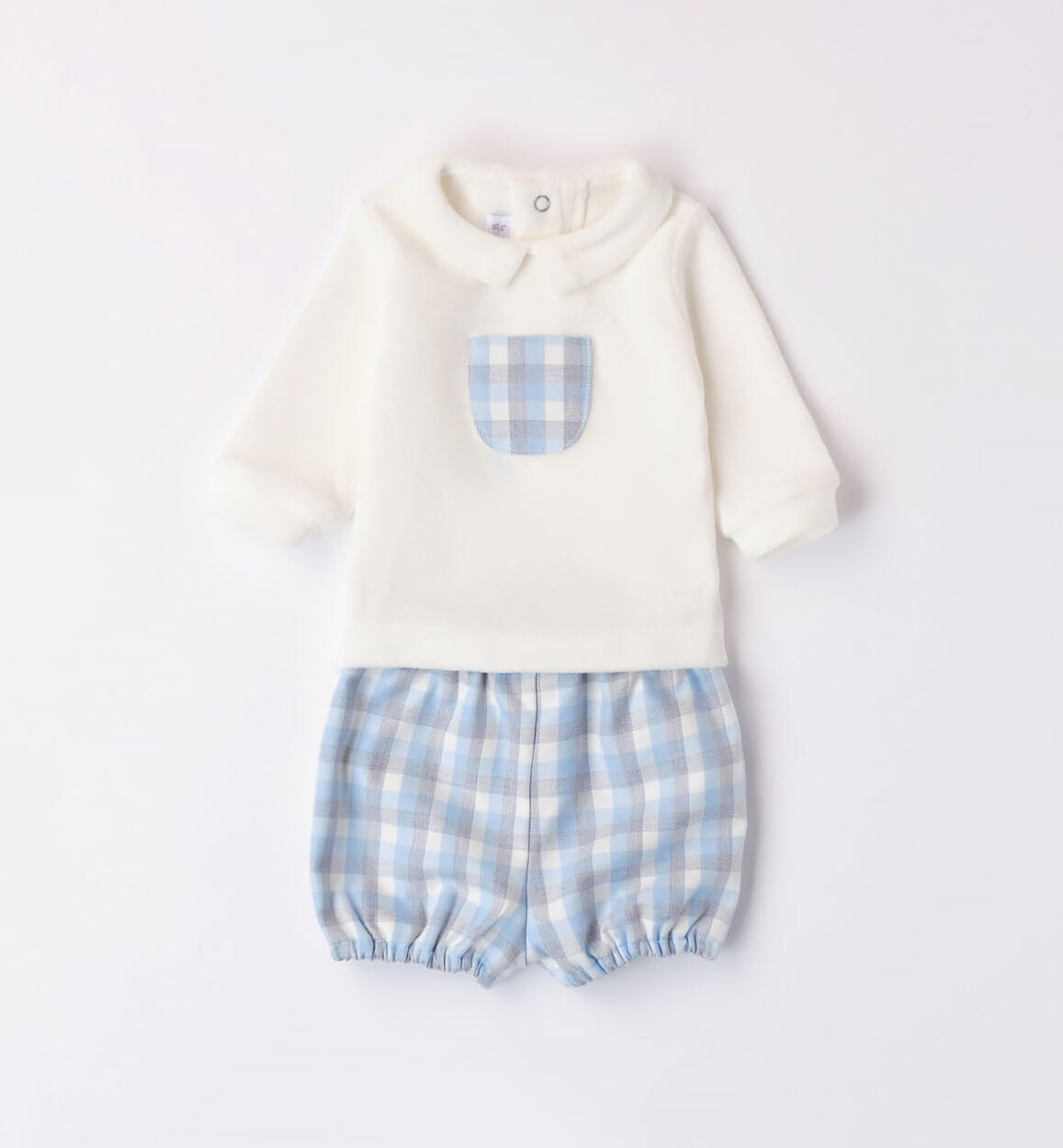 Completo bimbo con culotte PANNA Minibanda