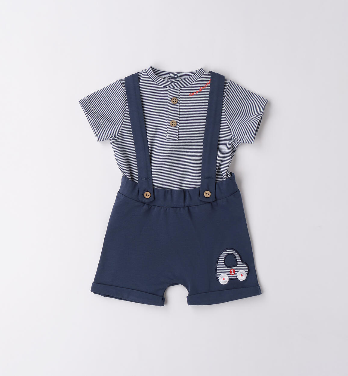 Completo bimbo salopette BLU iDO