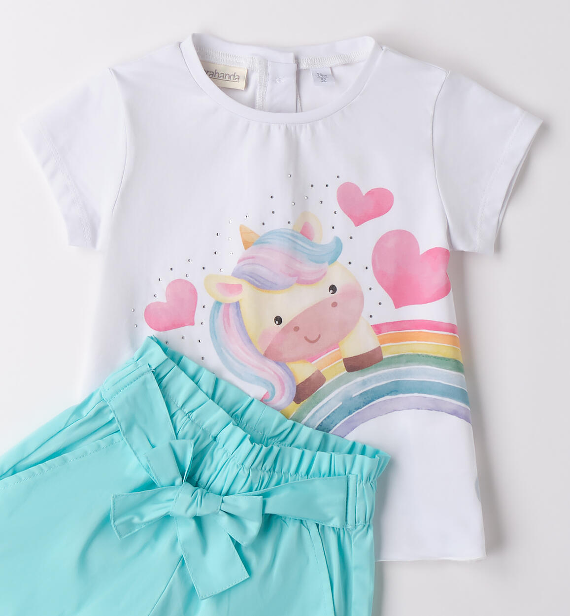 Completo da bambina BIANCO-0113 - 1870B23600