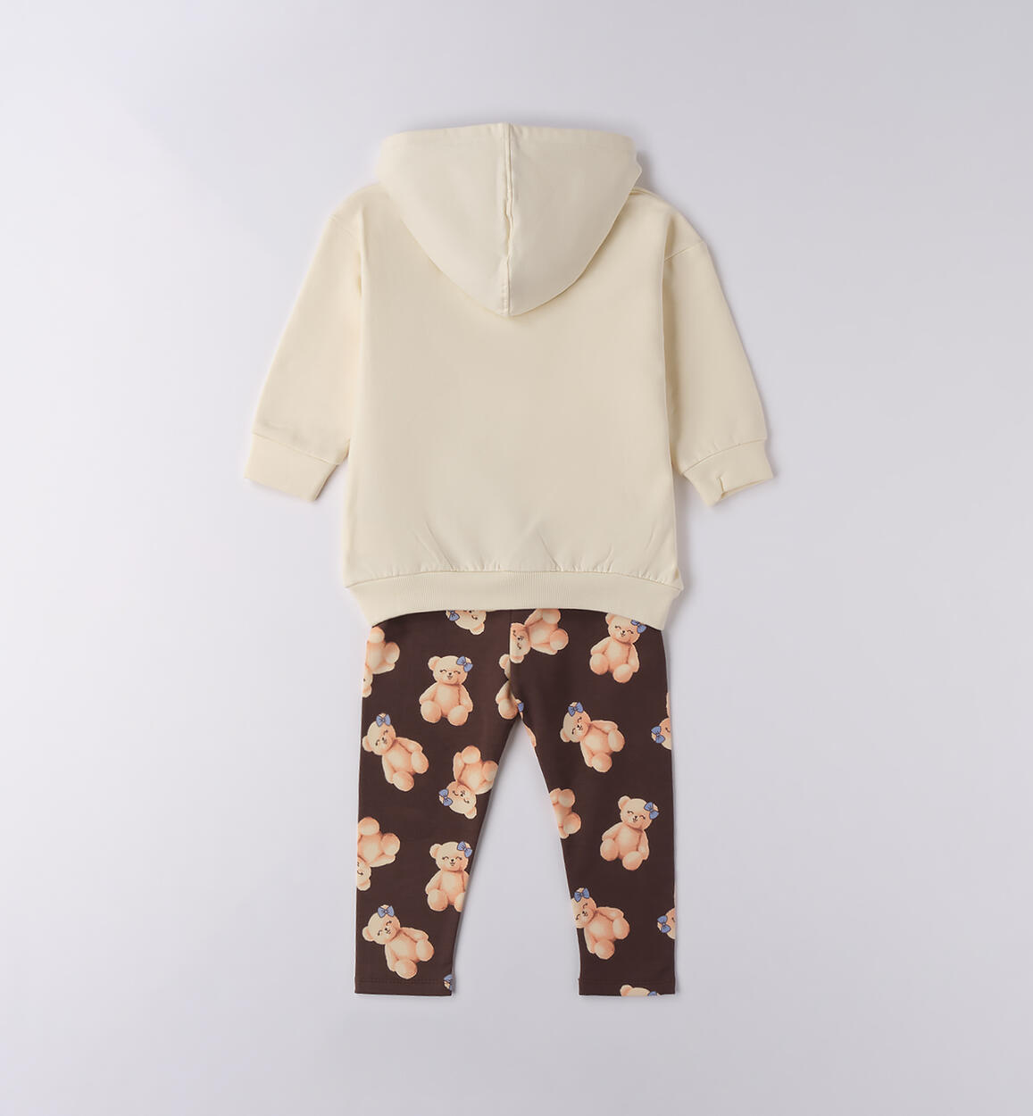 Completo da bambina CREMA-0921 - 1040F21600
