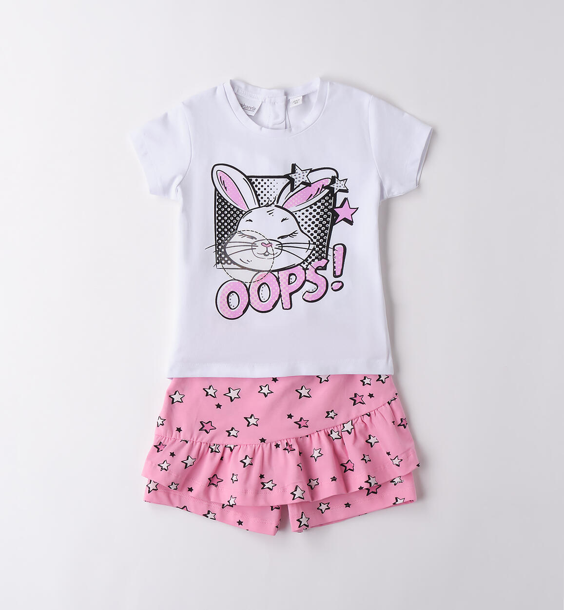 Completo da bambina estivo BIANCO Sarabanda