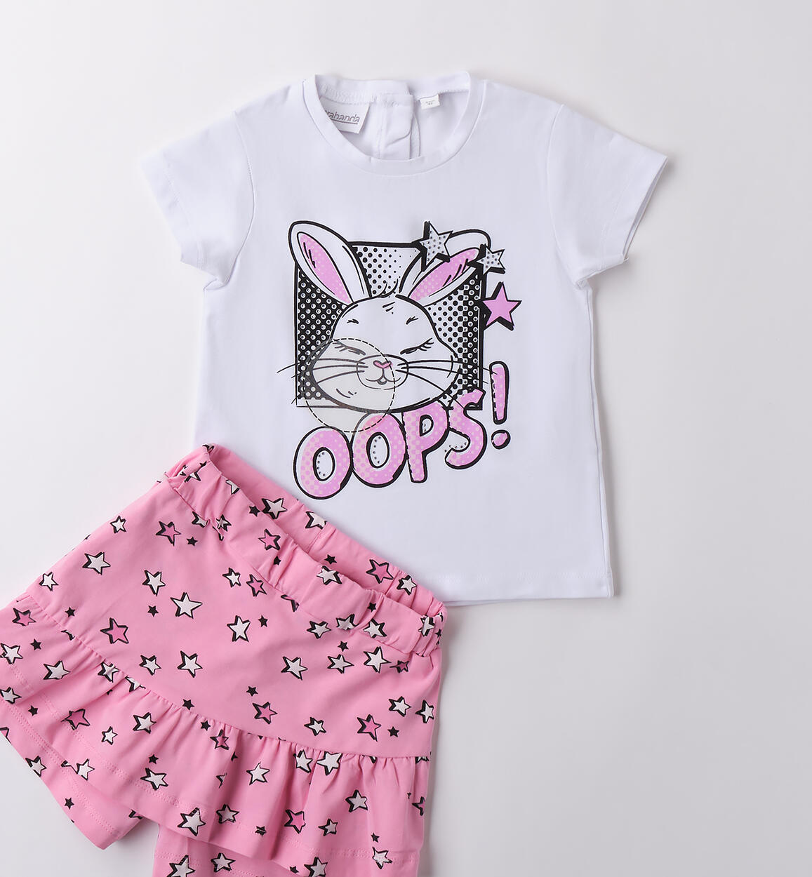 Completo da bambina estivo BIANCO-0113 - 1870B253G0