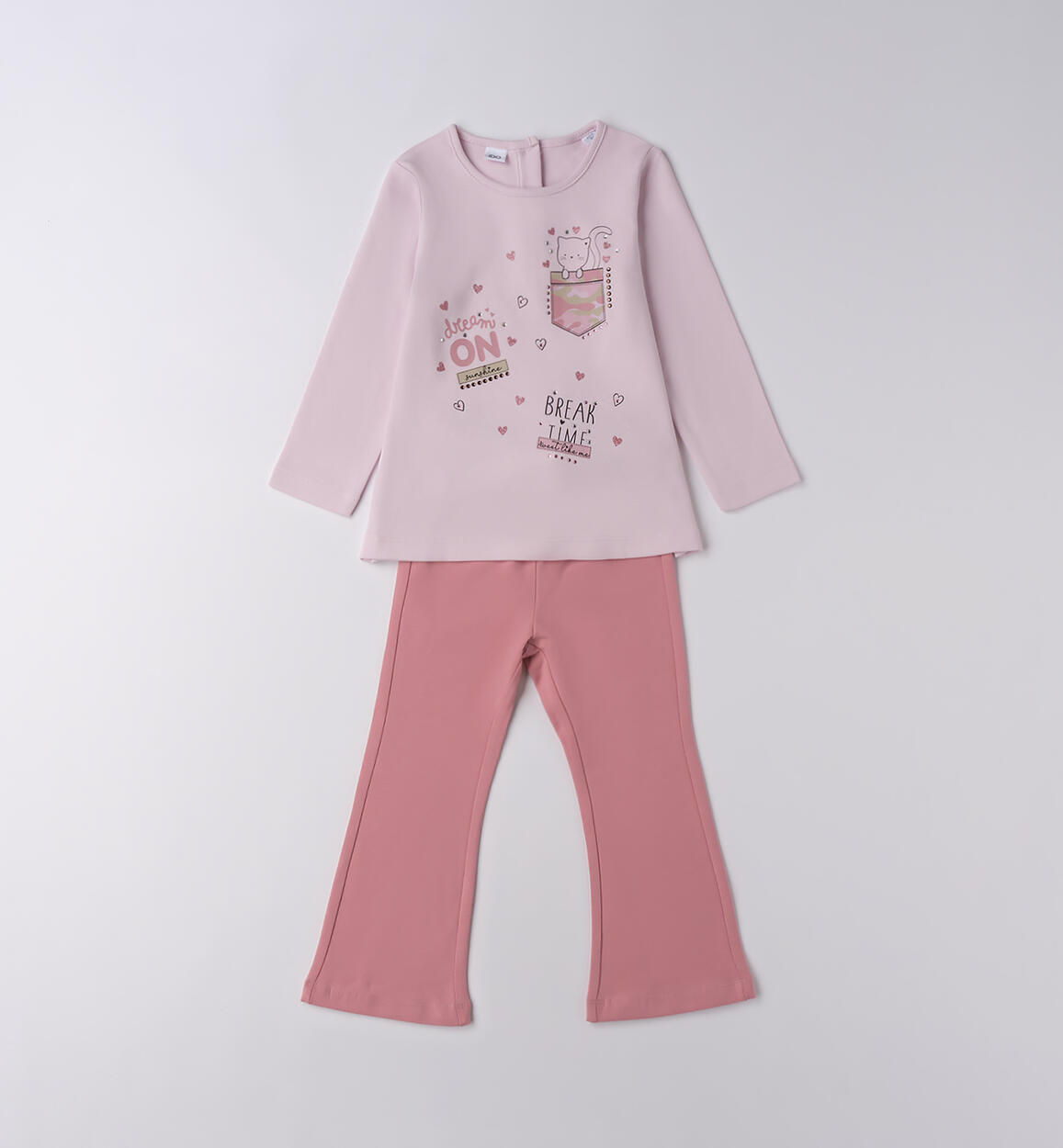 Completo da bambina ROSA iDO