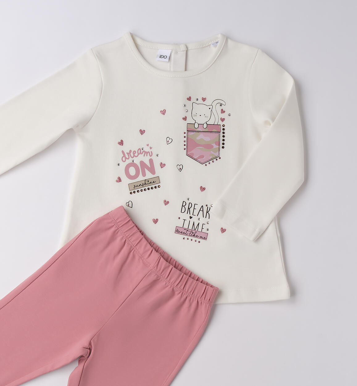 Completo da bambina PANNA-0112 - 1044F33200