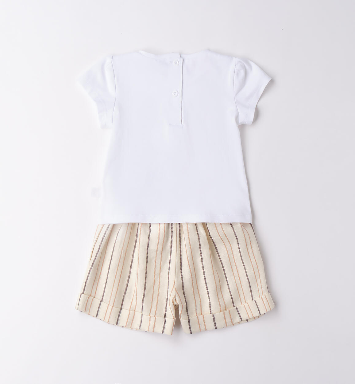 Completo da bambina Sarabanda BIANCO-0113 - 1870B34800