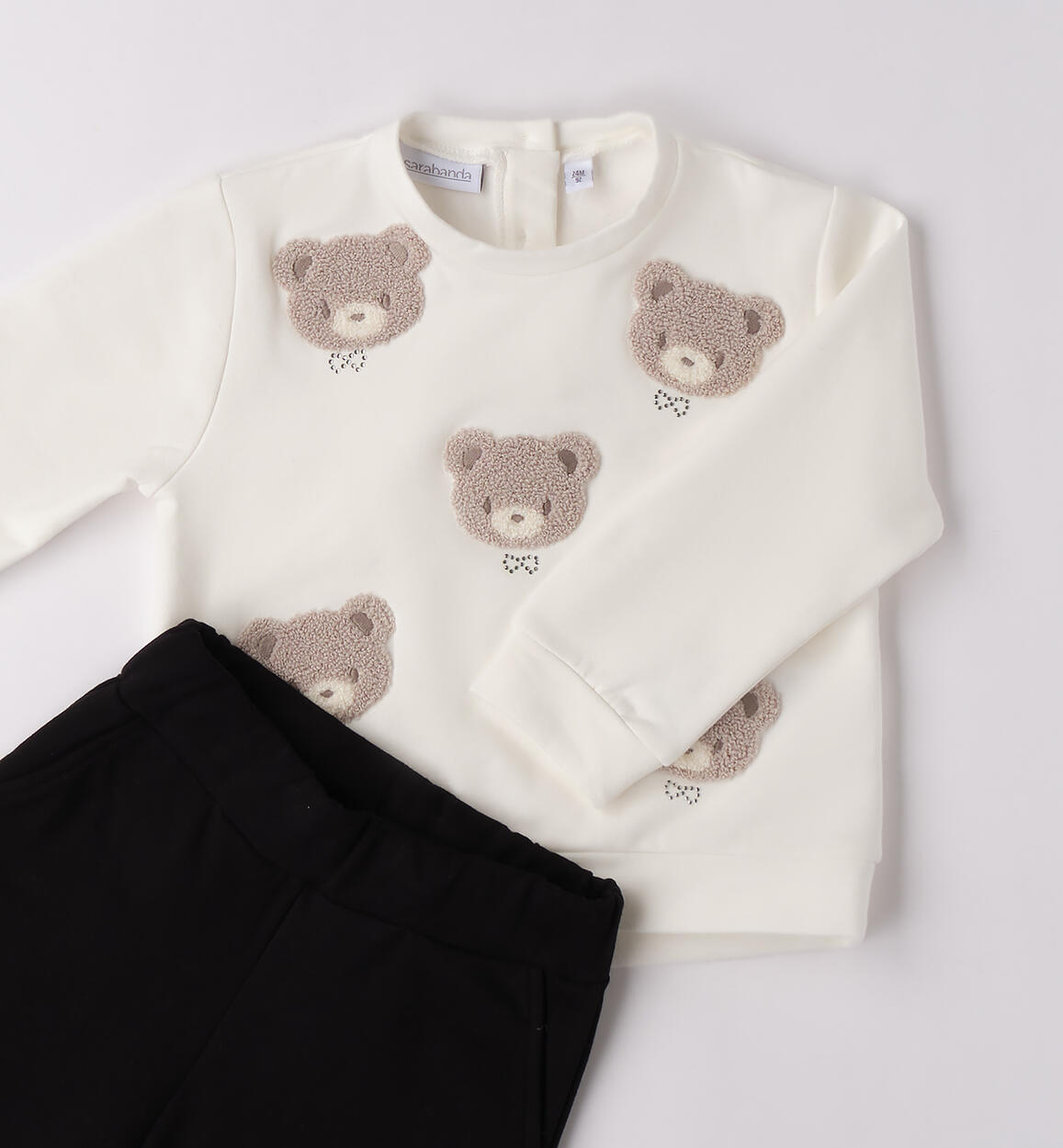 Completo da bambina Sarabanda PANNA-0112 - 1860F36400