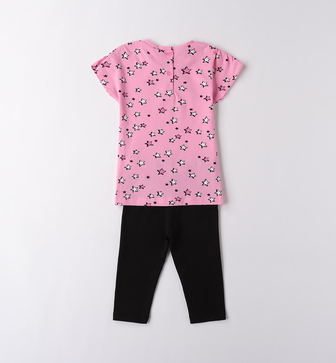 Completo da bambina Sarabanda ROSA-NERO-6BEC - 1870B254G0