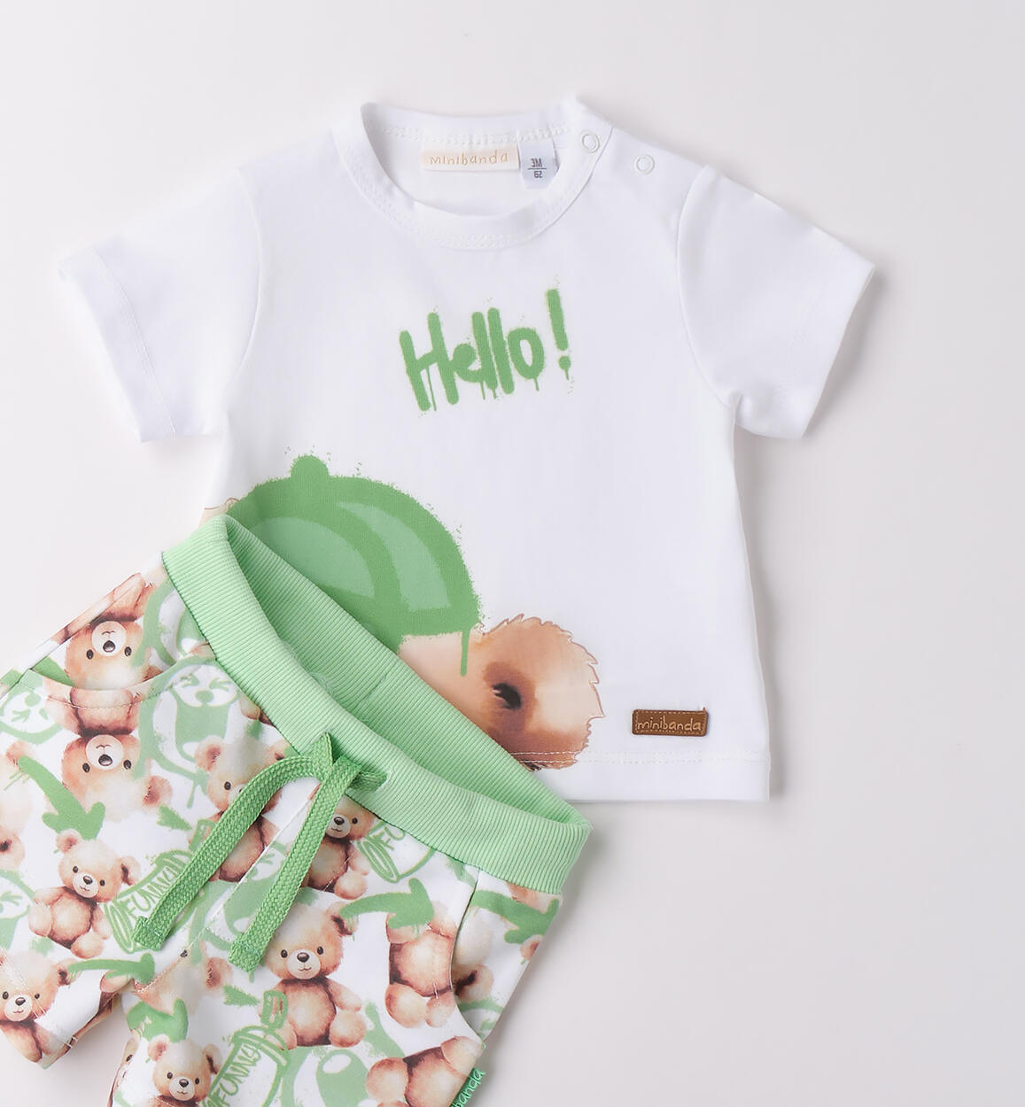 Completo da neonato Minibanda BIANCO-0113 - 0273B63900