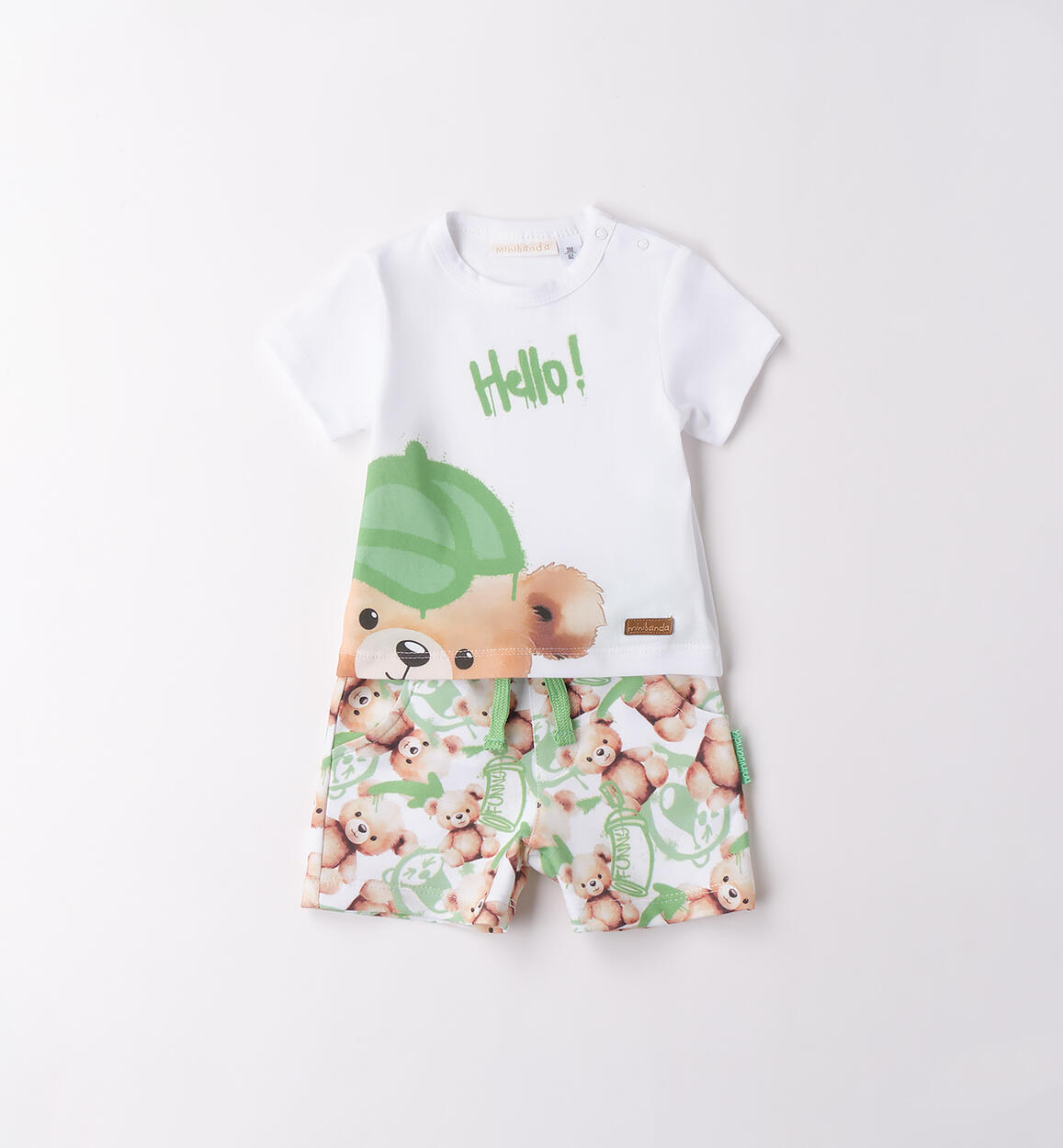 Completo da neonato Minibanda BIANCO-0113 - 0273B63900