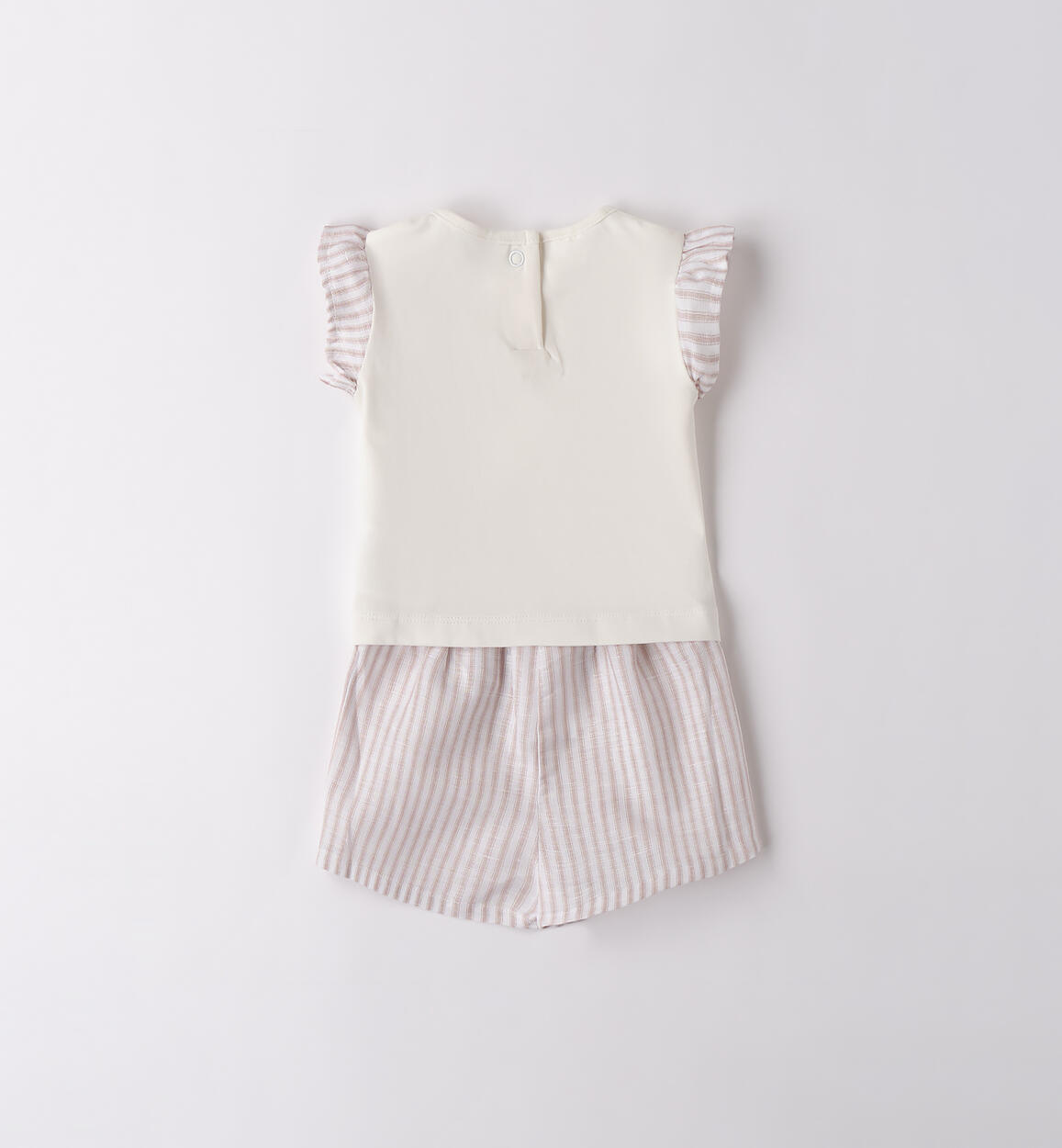 Completo due pezzi neonata BEIGE-0434 - 0874B19500