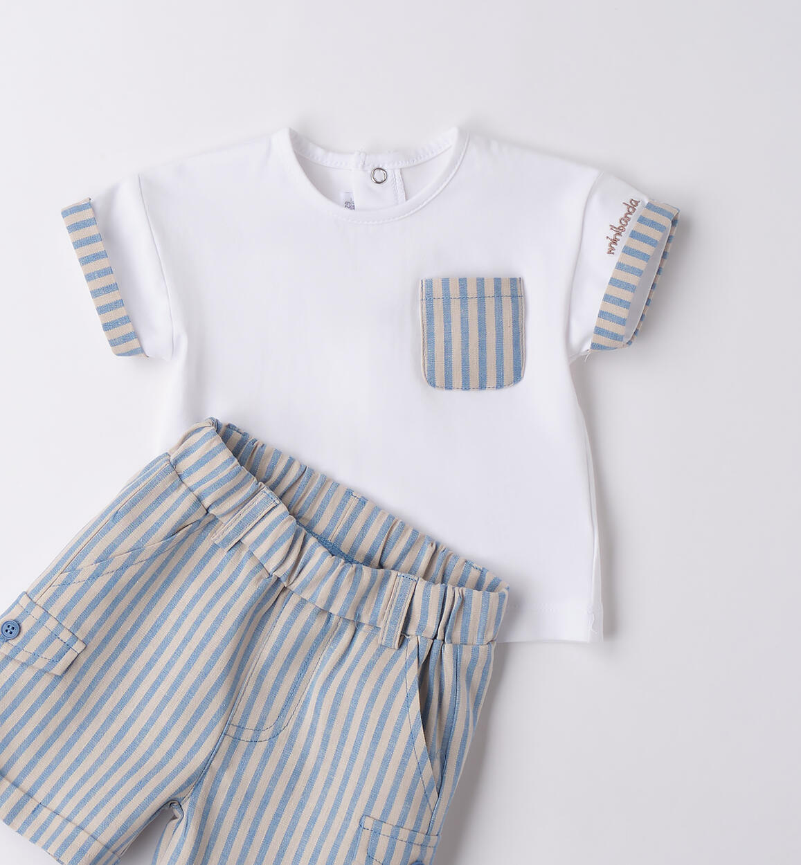 Completo due pezzi neonato BIANCO-0113 - 0273B63300