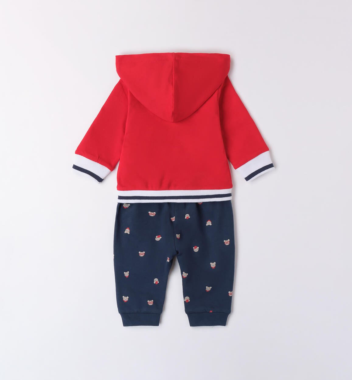 Completo due pezzi neonato ROSSO-2251 - 0023B65400