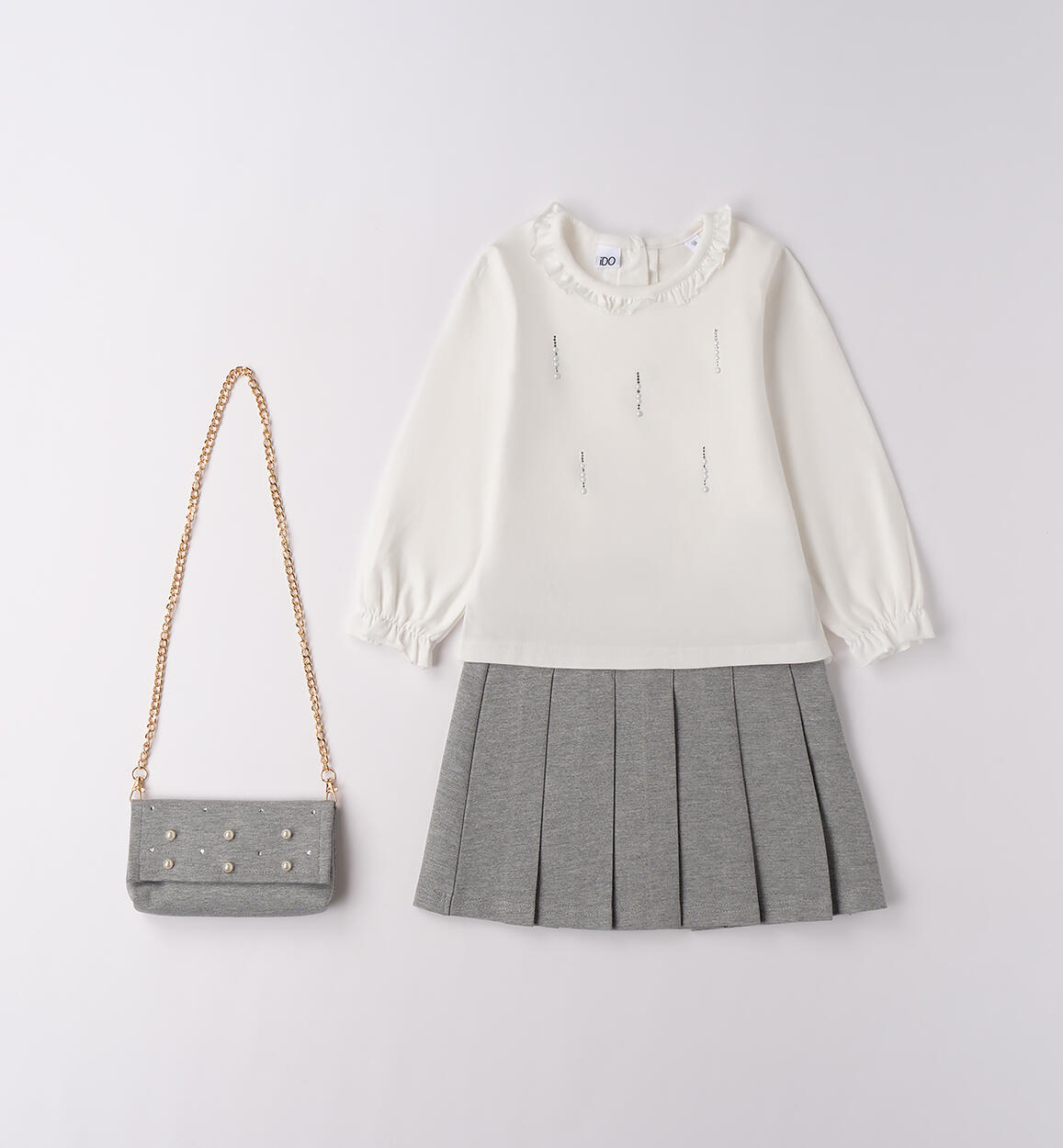 Completo elegante bambina PANNA-0112 - 1044F343K1