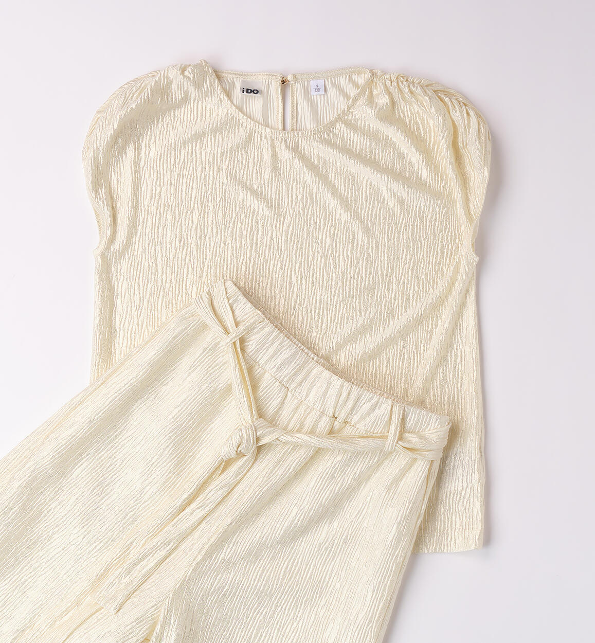 Completo elegante ragazza CREMA-ALLOVER GOLD-6X84 - 2844B75500