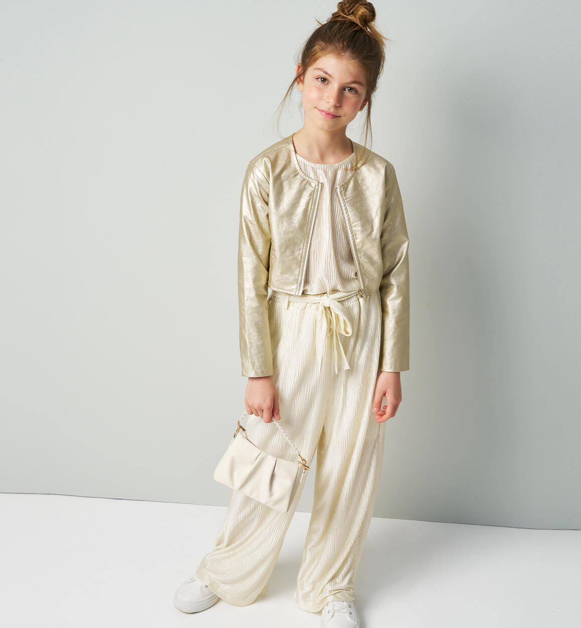 Completo elegante ragazza BEIGE iDO