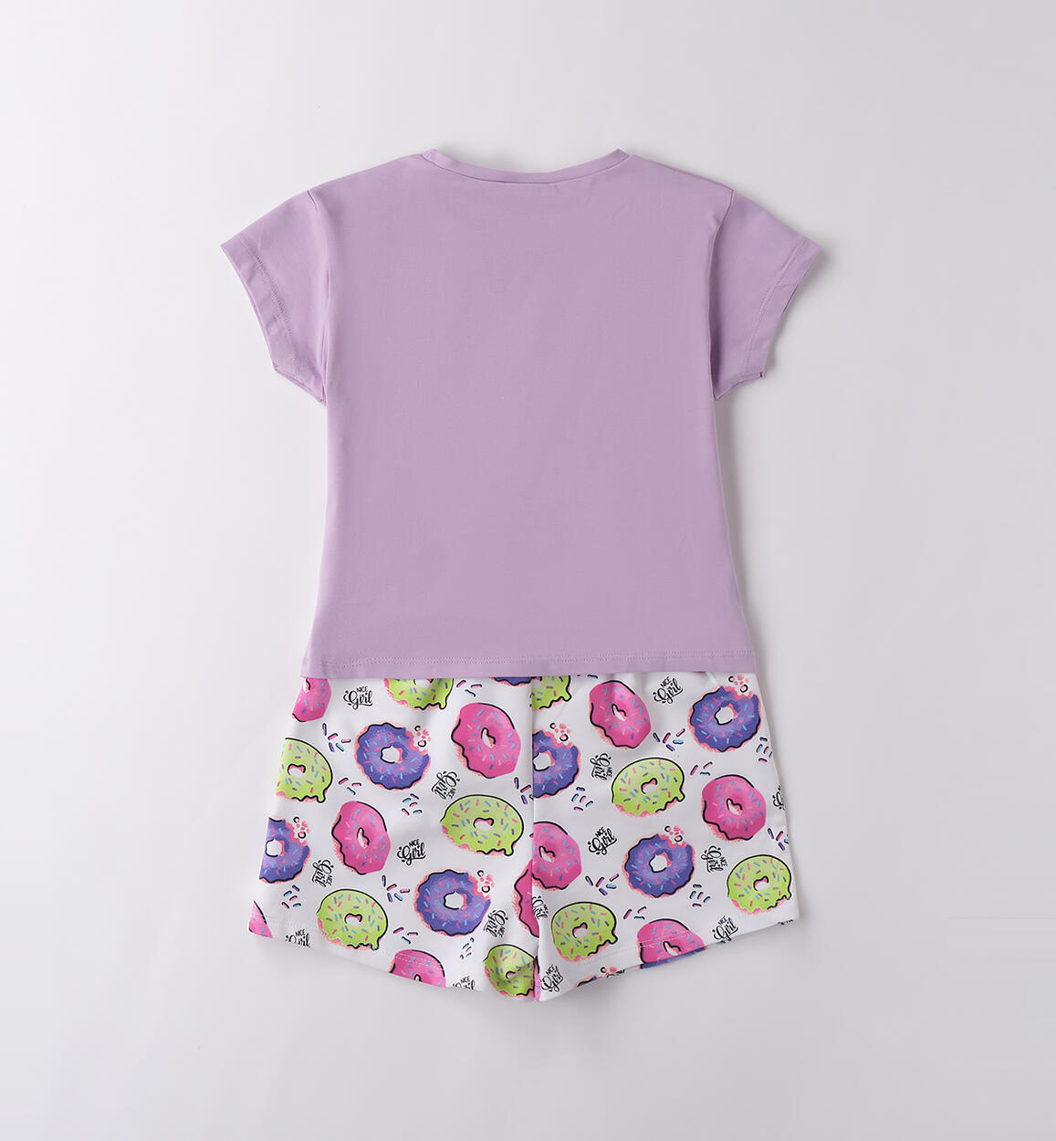 Completo estivo bambina BIANCO-MULTICOLOR-6BDD - 1870B255G0