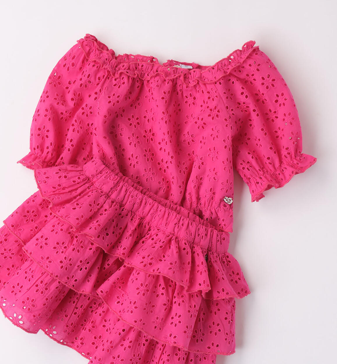Completo estivo bambina FUXIA-2445 - 1870835200