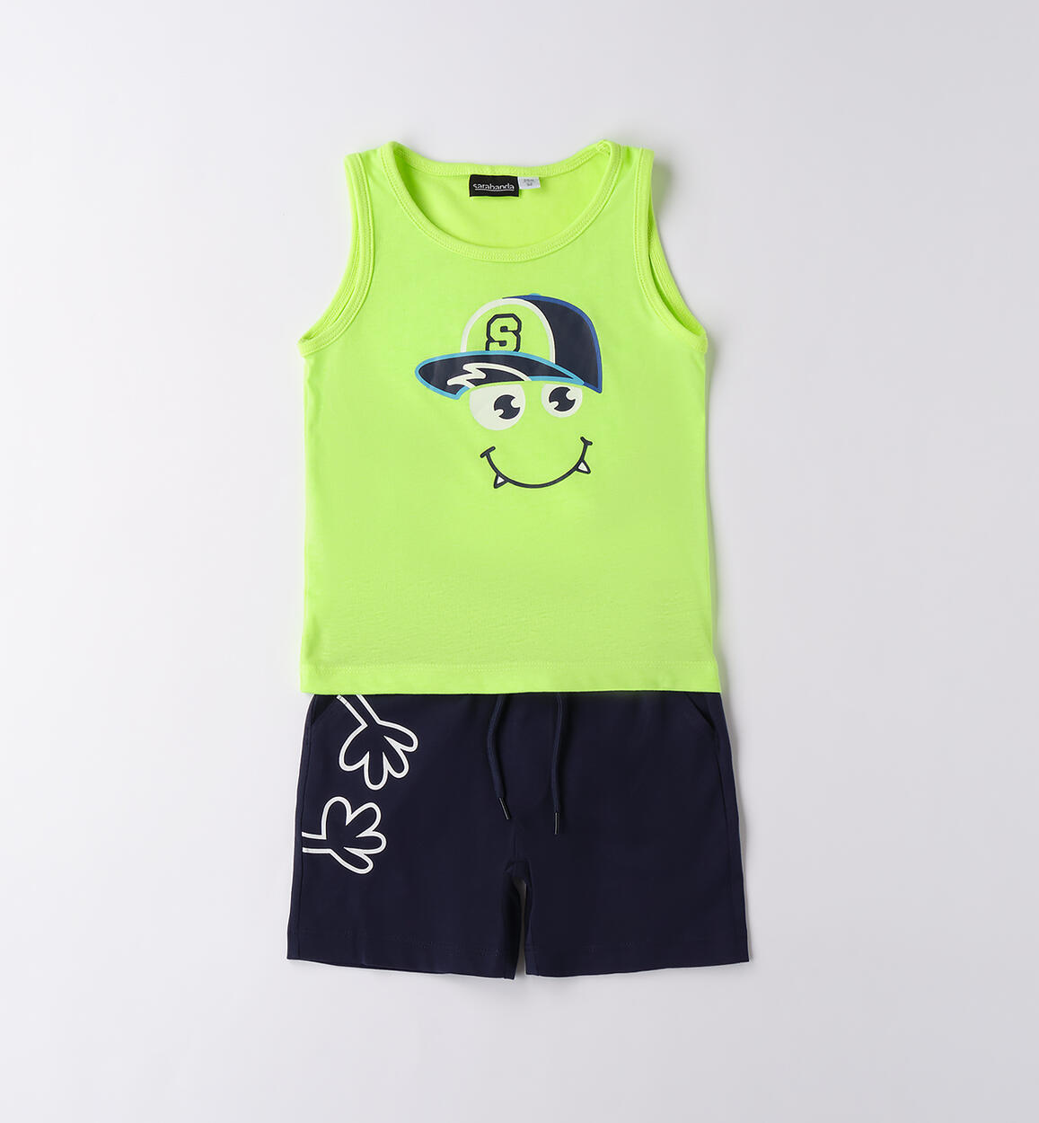 Completo estivo bambino VERDE Sarabanda