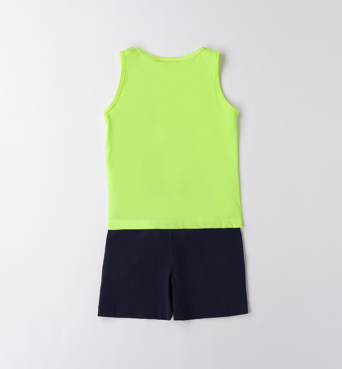 Completo estivo bambino VERDE FLUO-5834 - 1270B100G0