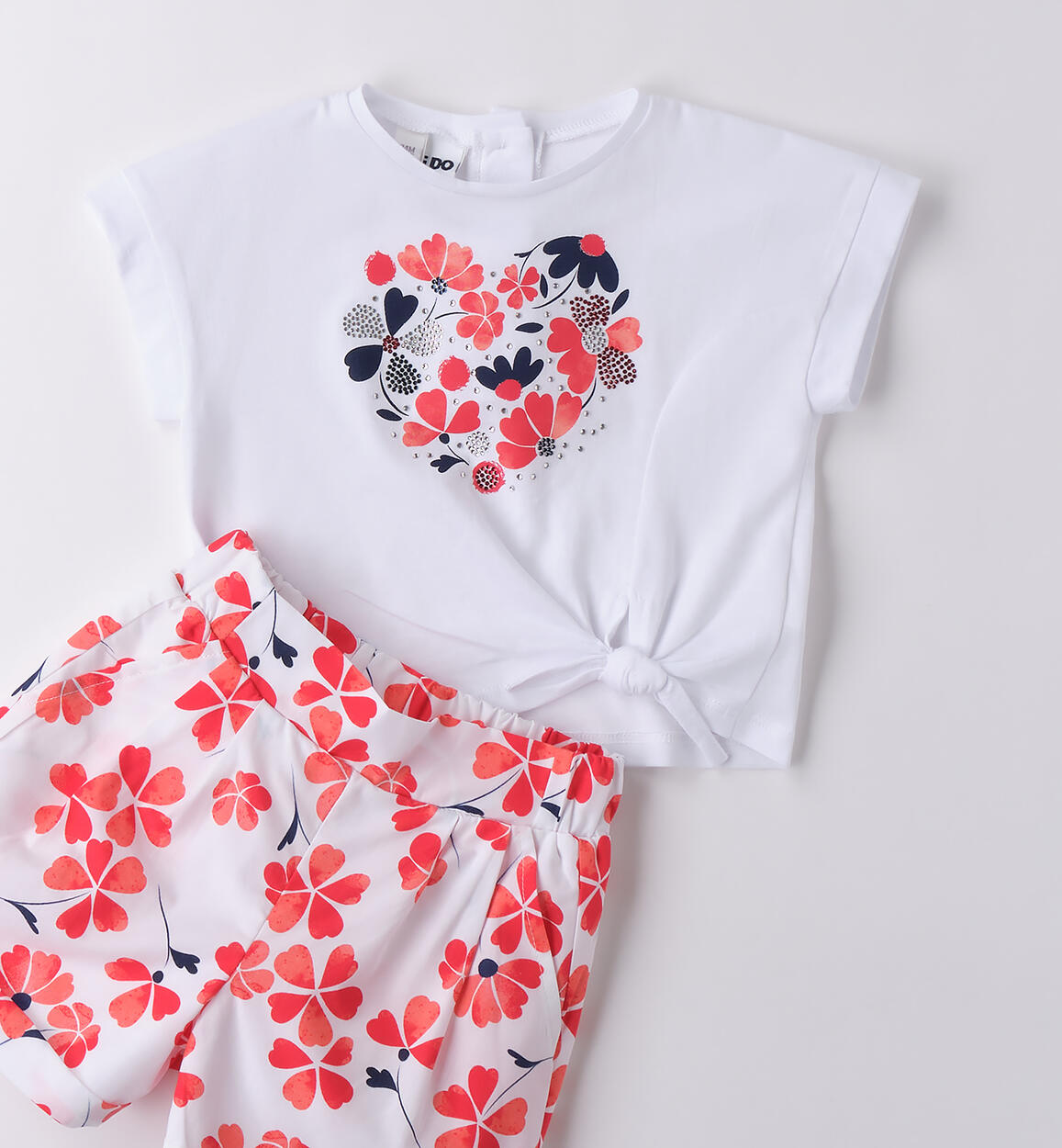 Completo estivo da bambina BIANCO-0113 - 1874B55300