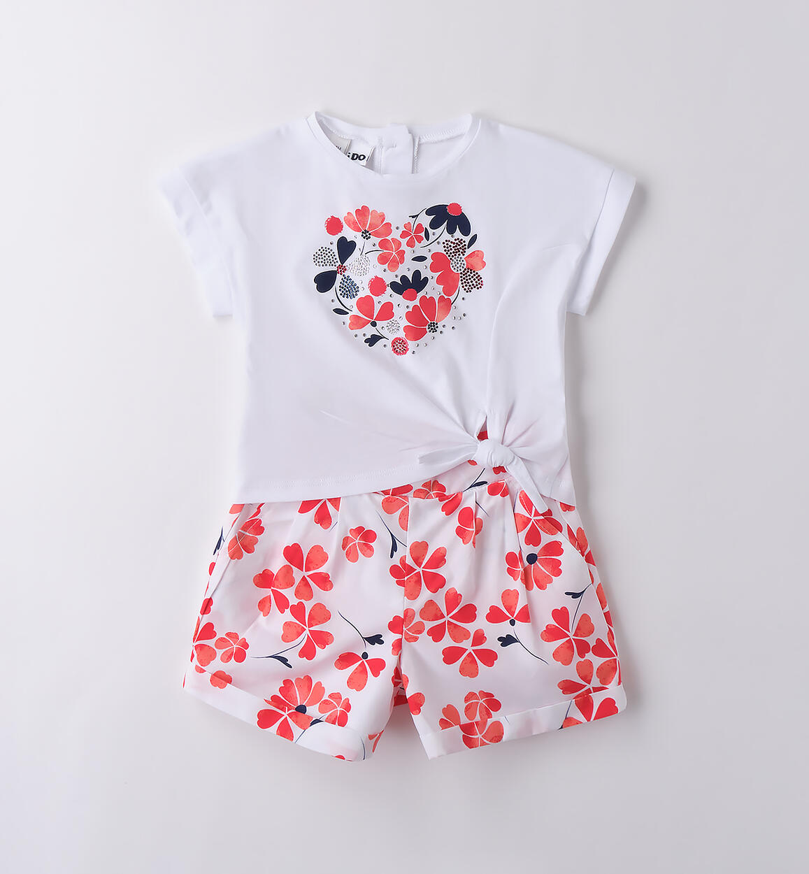 Completo estivo da bambina BIANCO-0113 - 1874B55300