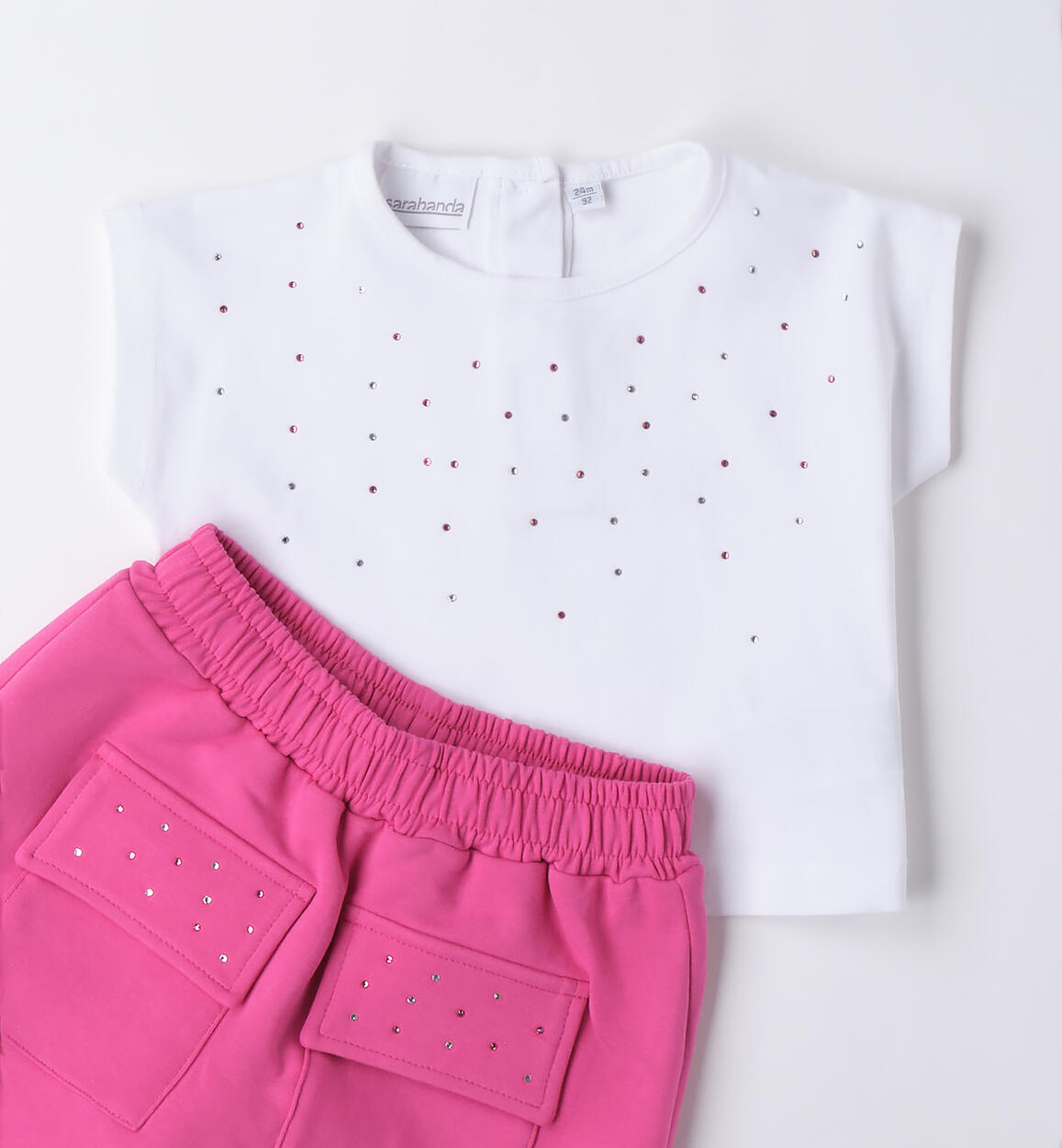 Completo estivo per bambina BIANCO-0113 - 1870B23400