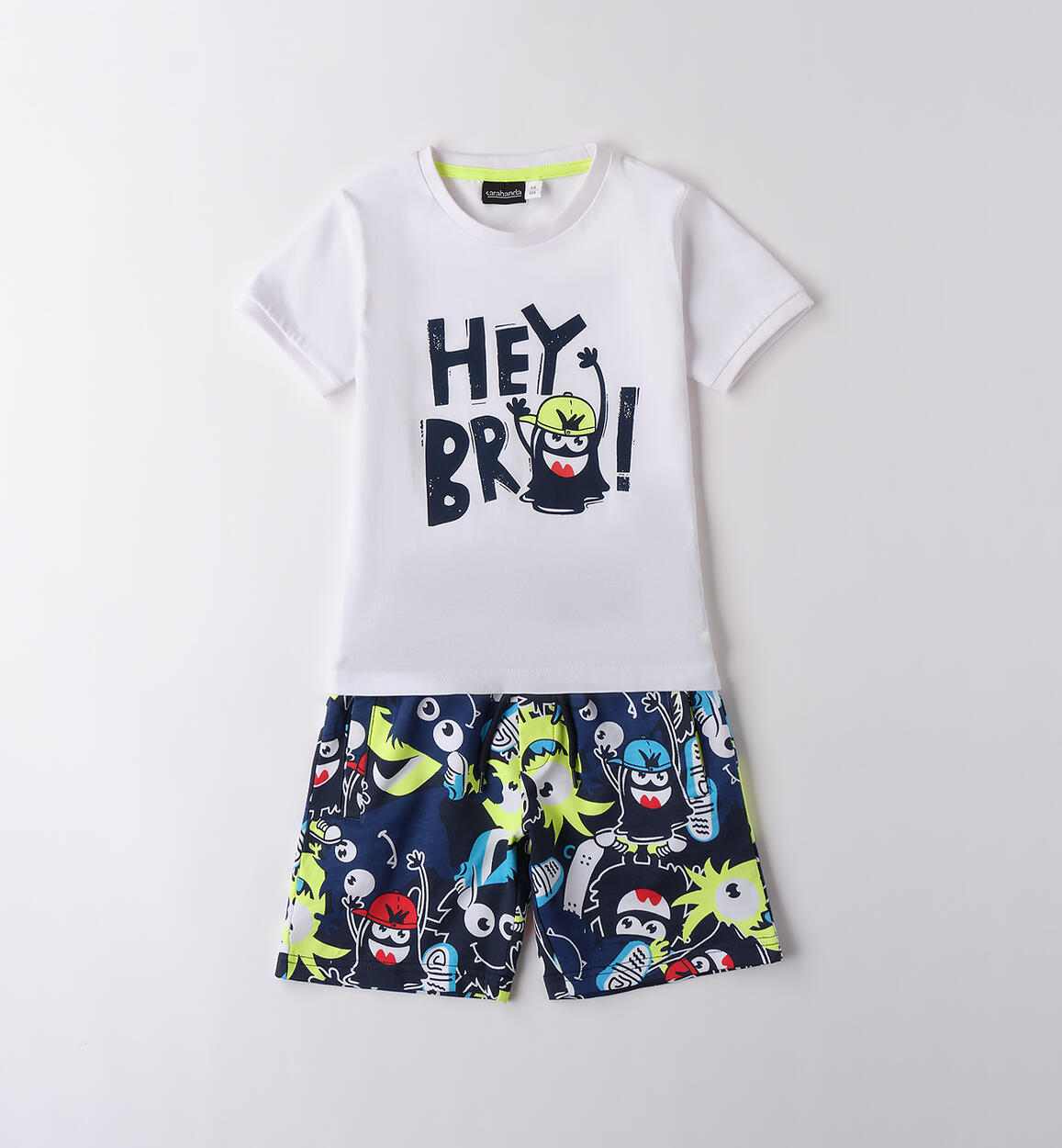 Completo estivo per bambino BIANCO-0113 - 1270B101G0