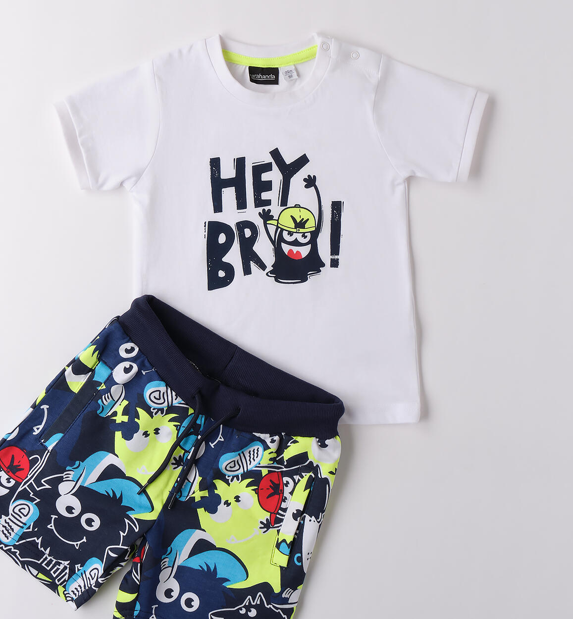 Completo estivo per bambino BIANCO-0113 - 1270B101G0