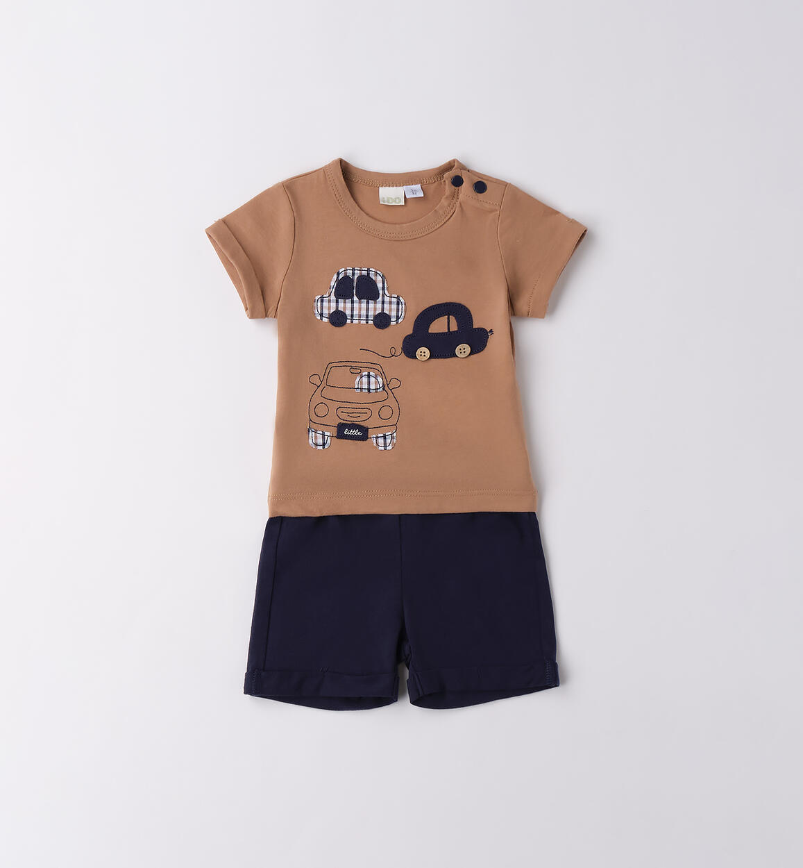 Completo estivo per bimbo MARRONE iDO