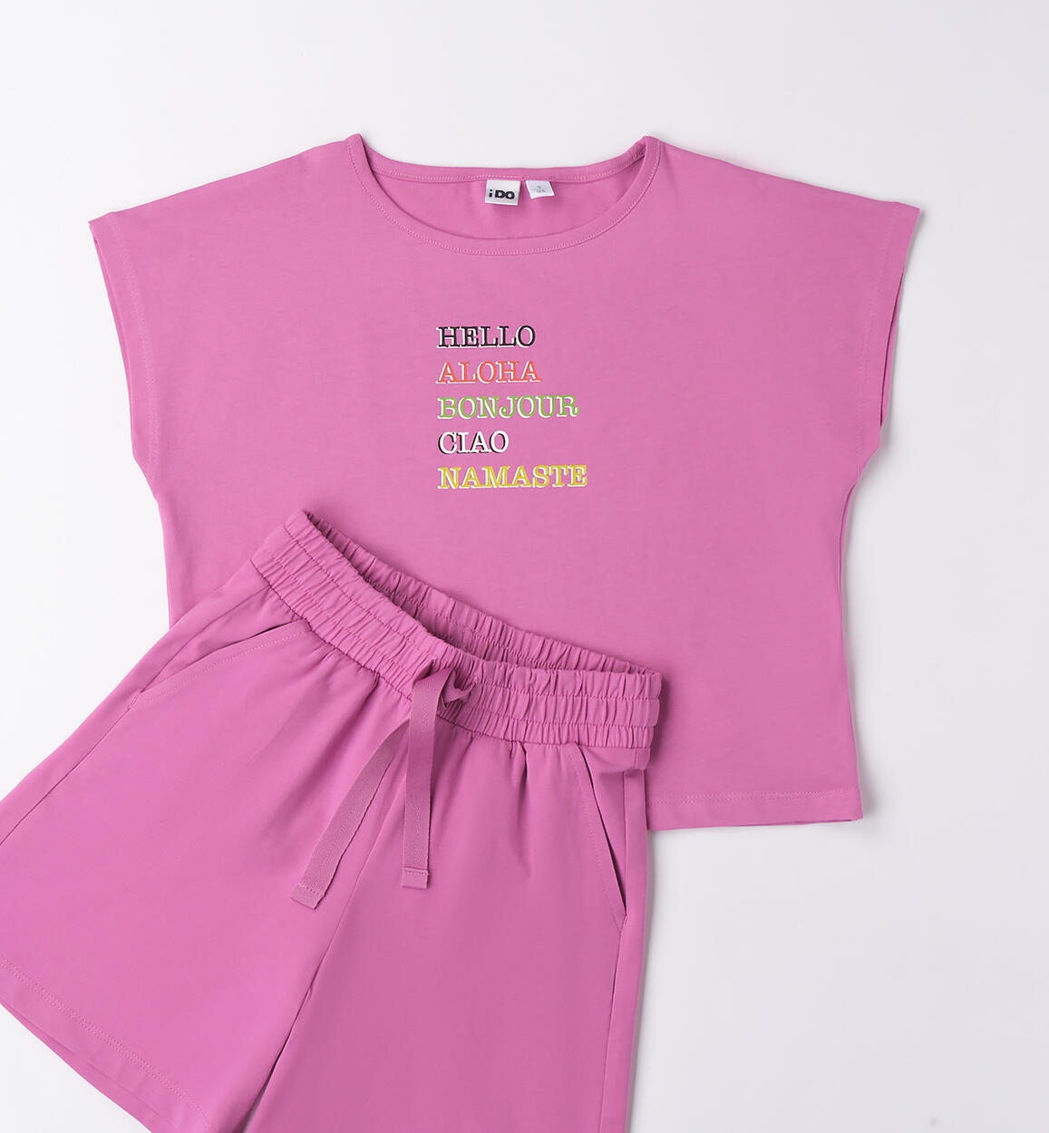 Completo estivo ragazza iDO ORCHIDEA -2824 - 2854B869G2