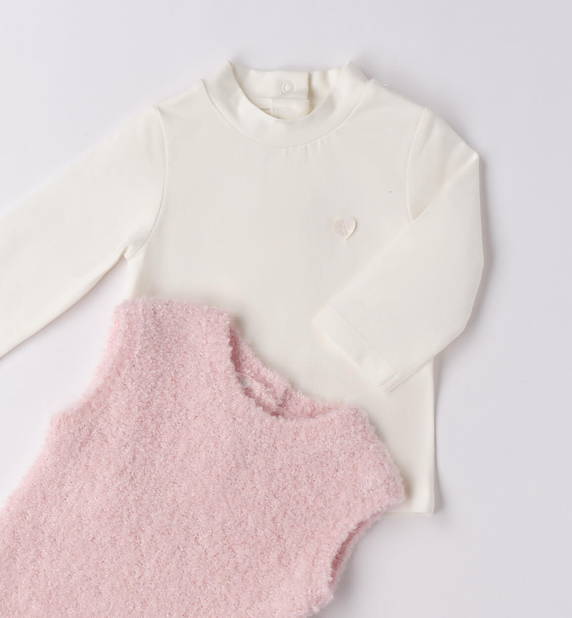 Completo gilet e maglietta PINK-2714 - 0083F777K1