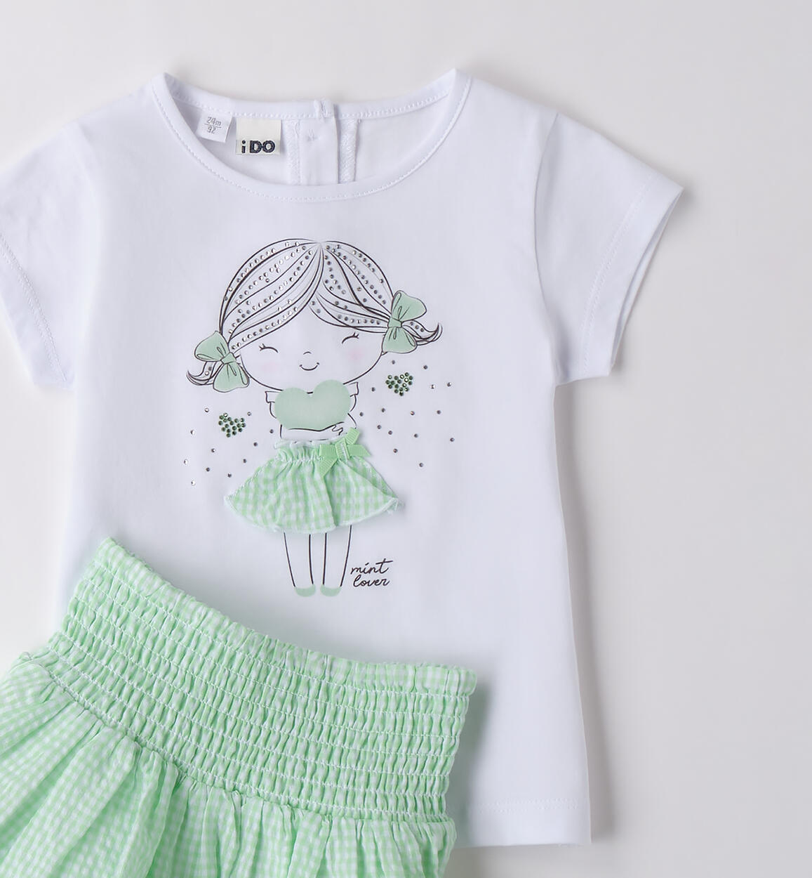 Completo iDO bambina BIANCO-0113 - 1874B55100