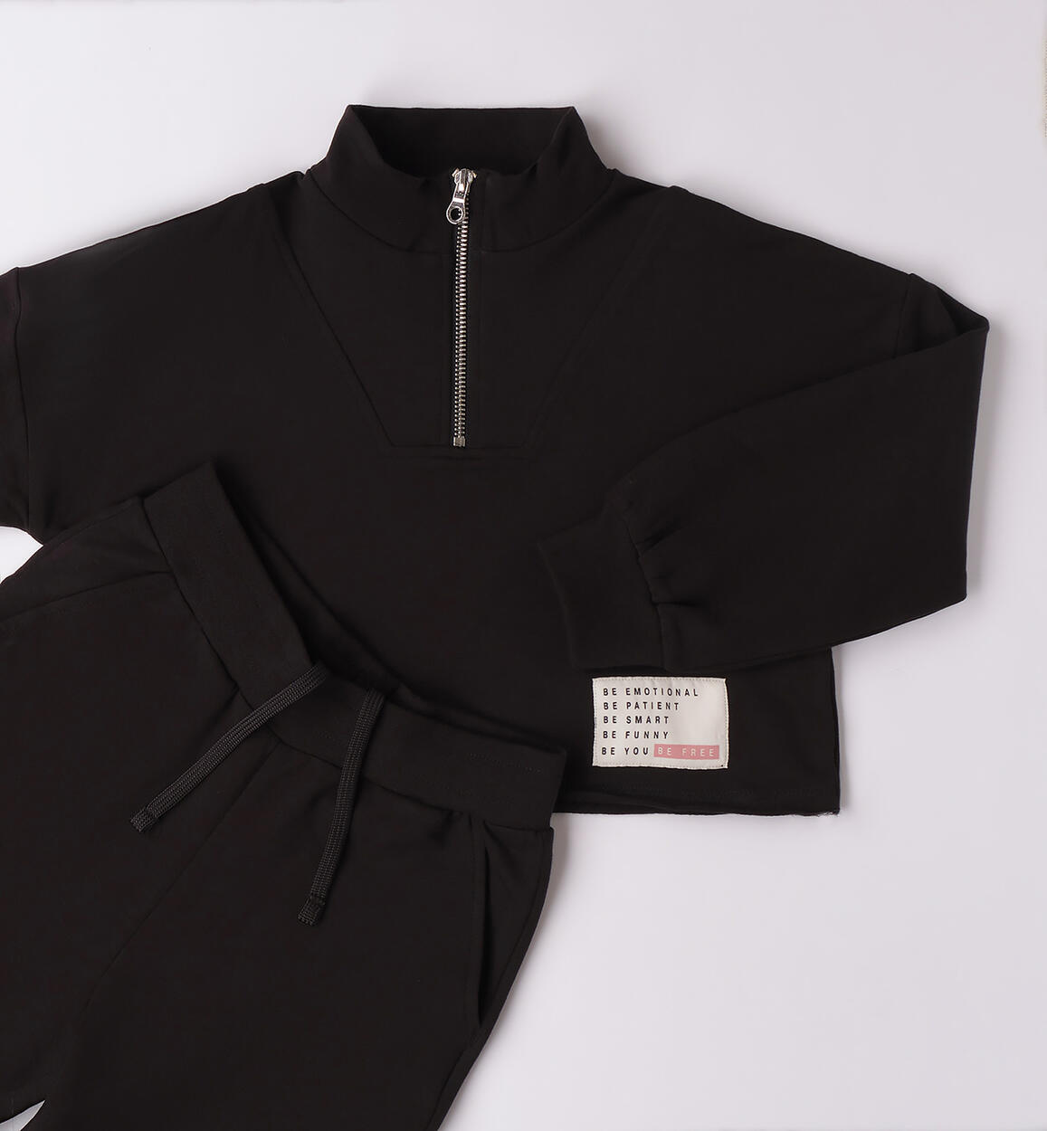 Completo iDO ragazza NERO-0658 - 2844B75000