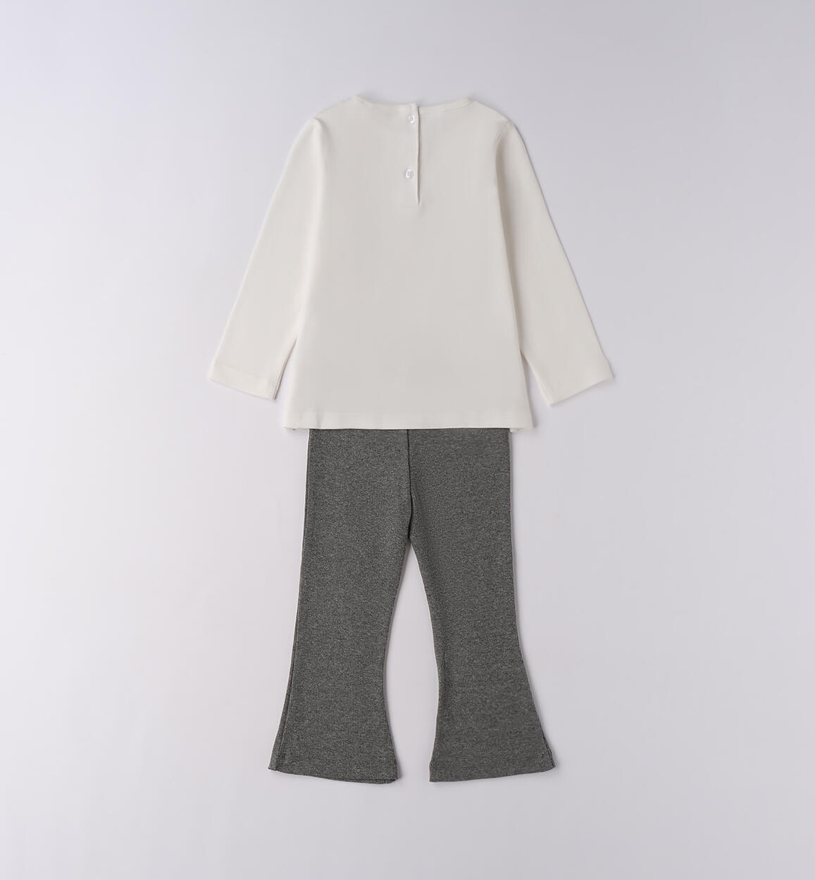 Completo leggings e maglia bambina PANNA-0112 - 1044F34700