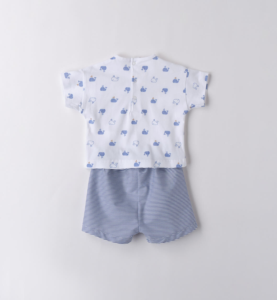 Completo Minibanda neonato BIANCO-ROYAL-6BES - 0273B68000