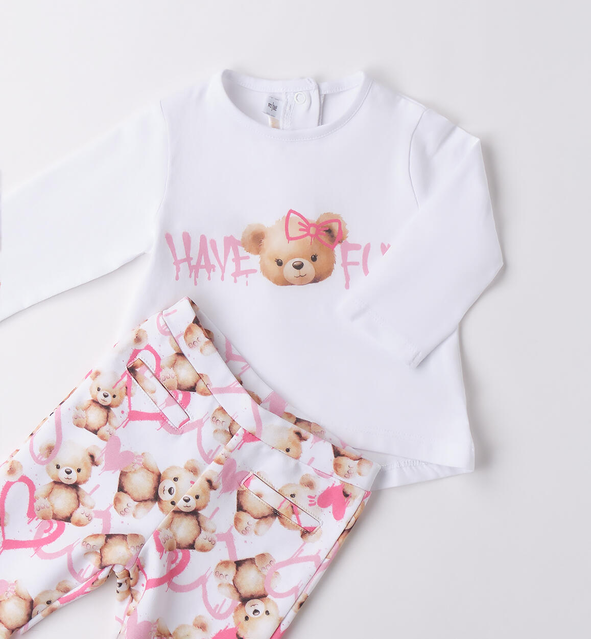 Completo Minibanda per neonata BIANCO-0113 - 0863B74500