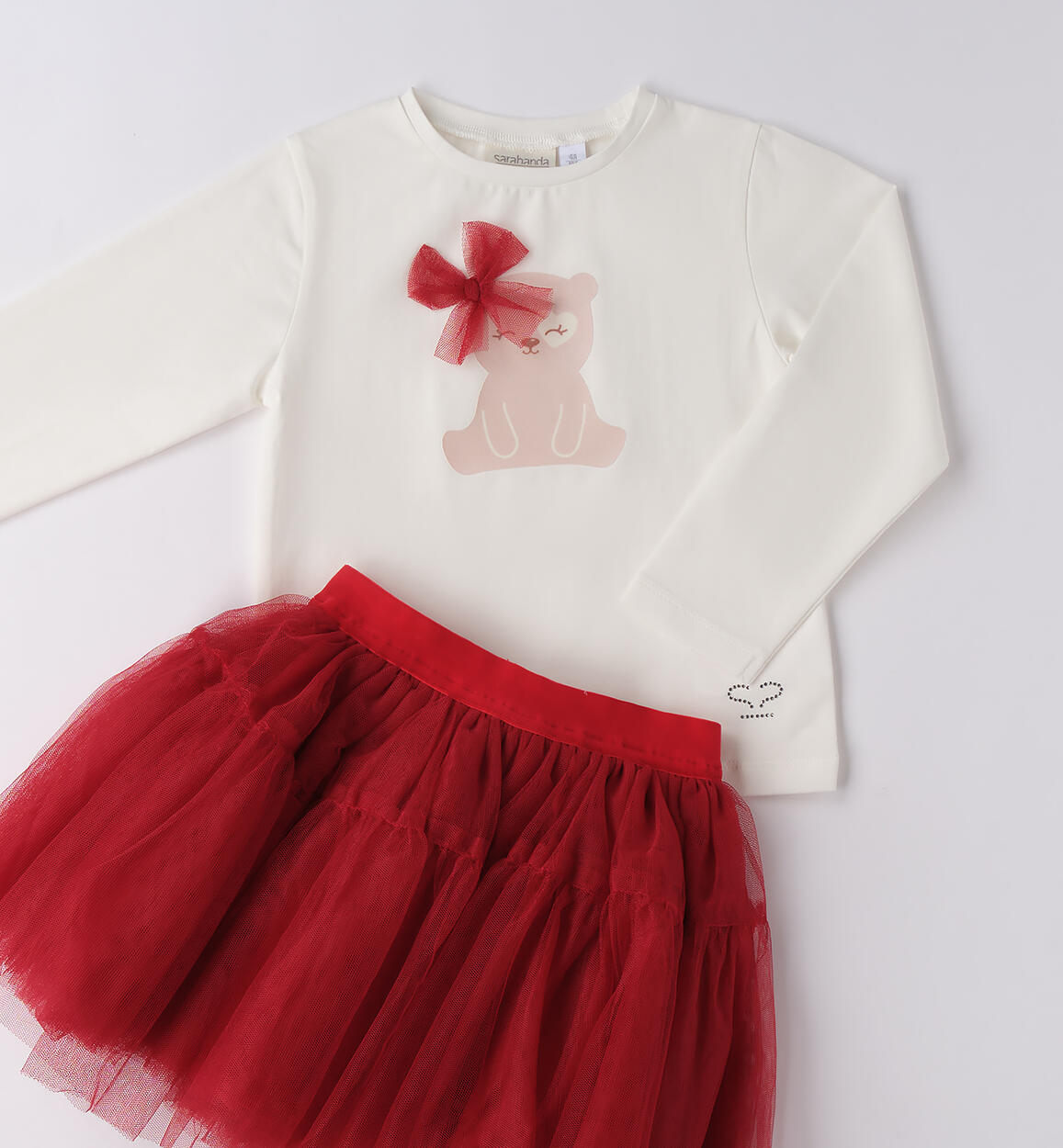 Completo natalizio bambina PANNA-0112 - 1860F37100