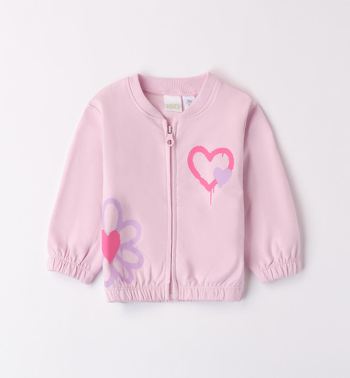 Completo neonata 3 pezzi ROSA-2462 - 0044B14000