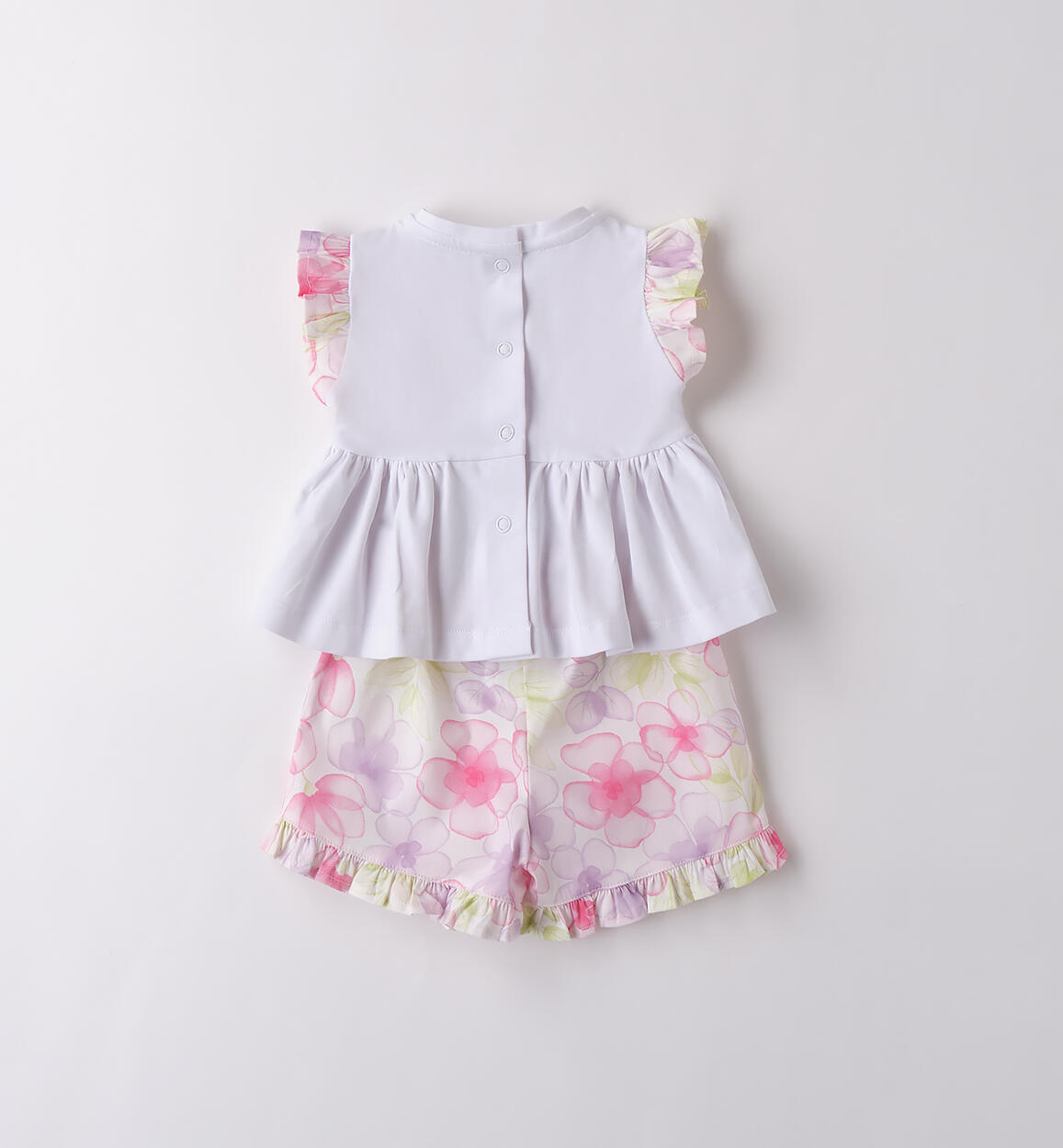 Completo neonata estivo BIANCO-0113 - 0873B75500