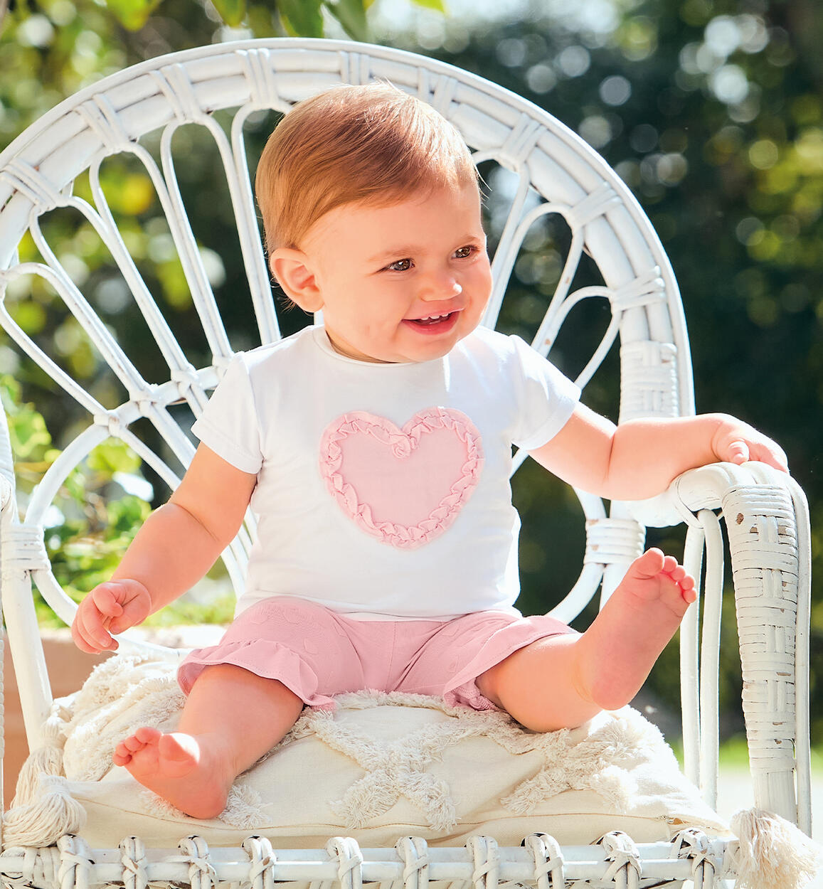 Completo neonata Minibanda BIANCO Minibanda