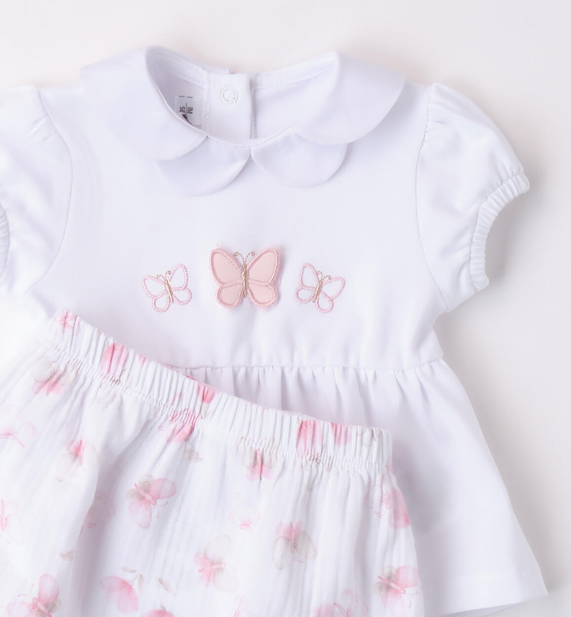 Completo neonata Minibanda BIANCO-0113 - 0873B76000